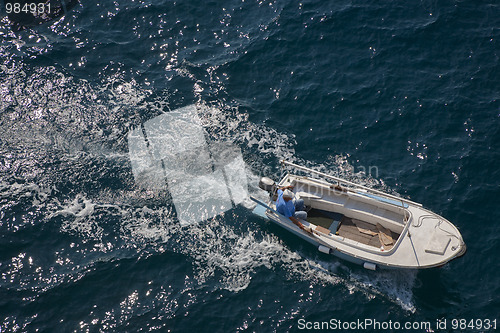 Image of Speedy motor boat