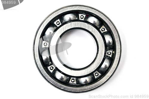 Image of Ball bearing isolated on white