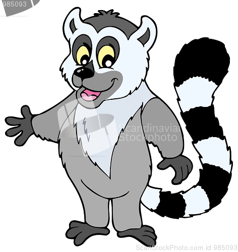 Image of Cartoon lemur