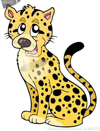 Image of Cartoon cheetah