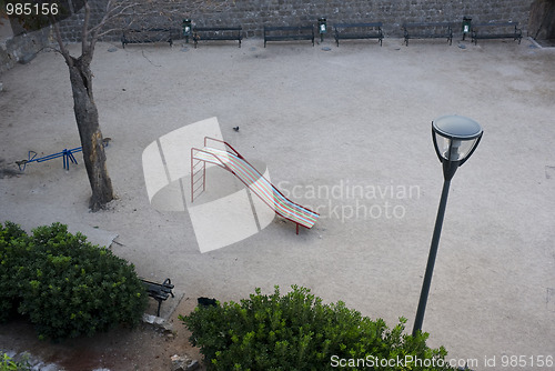 Image of Empty playground