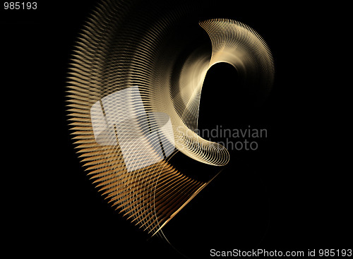 Image of Abstract fractal element