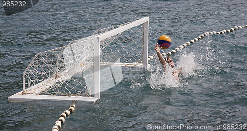 Image of Goalkeeper in action