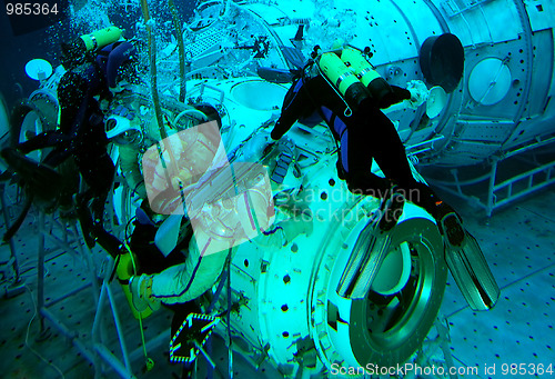 Image of Spacewalk Training in the Water