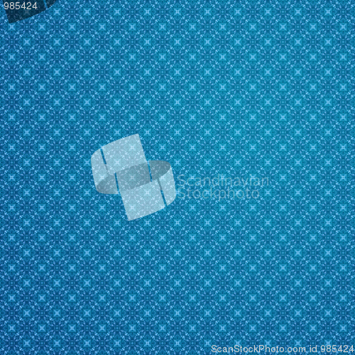 Image of blue vintage wallpaper