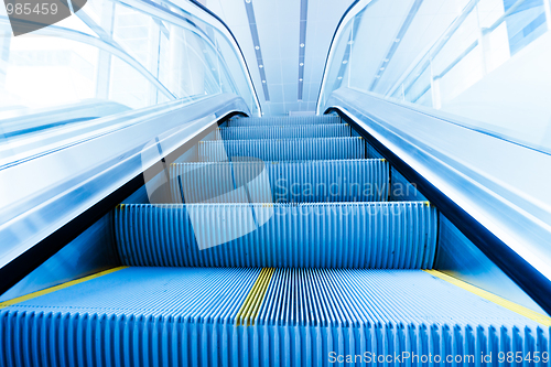 Image of escalator  