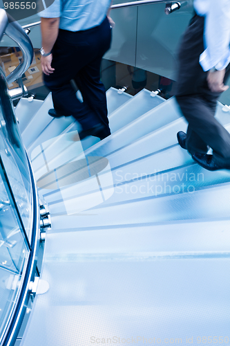 Image of Modern Glass Staircase