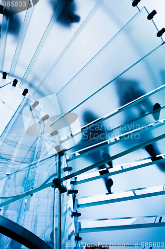 Image of Modern Glass Staircase