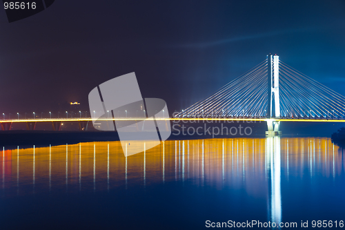 Image of bridge night