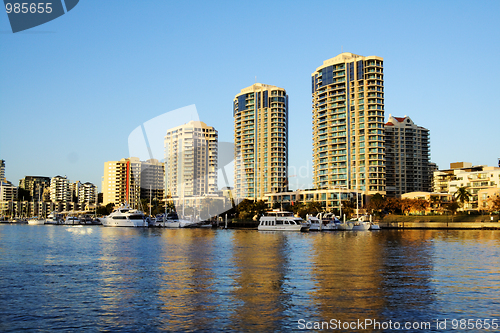 Image of Dockside Marina Brisbane Australia