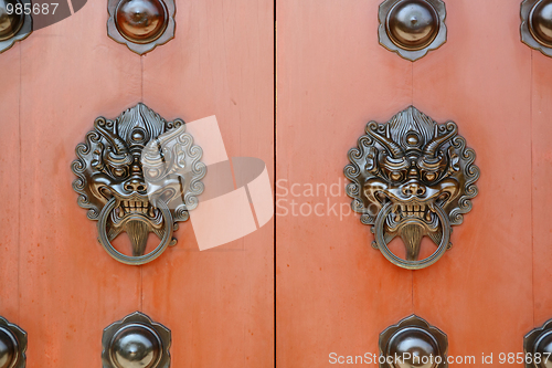 Image of chinese door