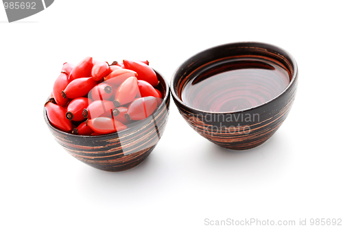 Image of rose hips tea