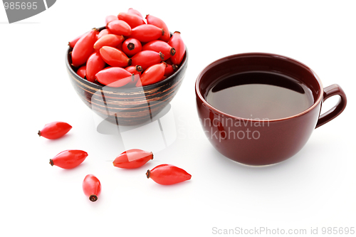 Image of rose hips tea