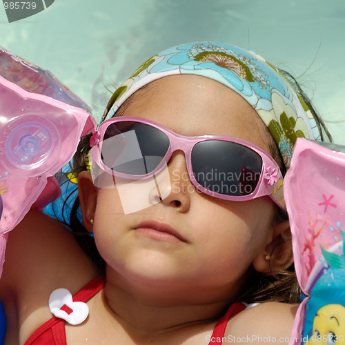 Image of child on vacation