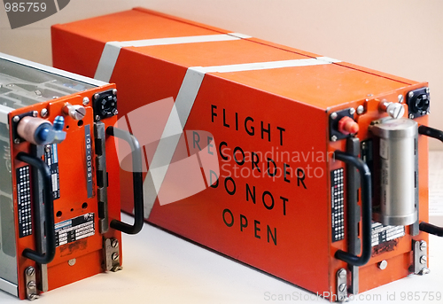 Image of blackbox flight recorder