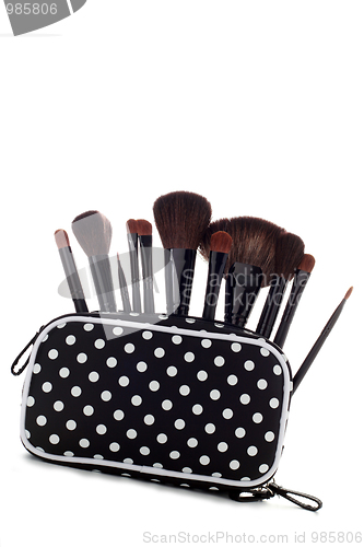 Image of make-up brushes