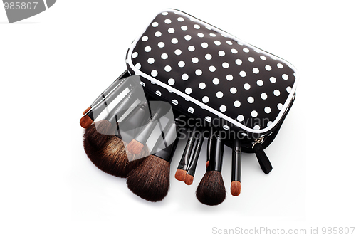 Image of make-up brushes