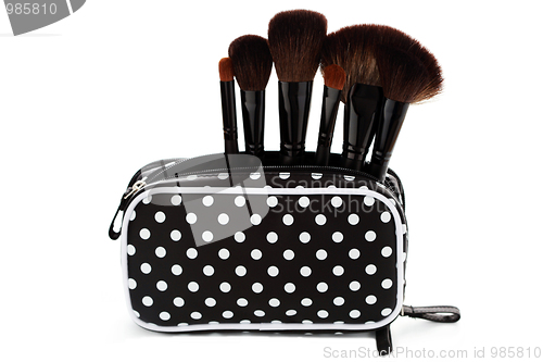 Image of make-up brushes