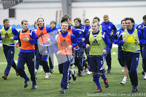 Image of Soccer training