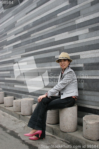 Image of Asian model