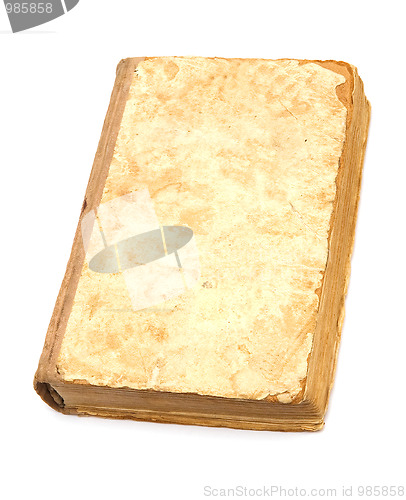 Image of Old book isolated on white background 