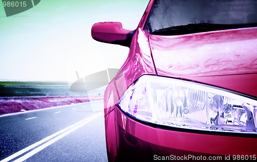 Image of Car on the road.