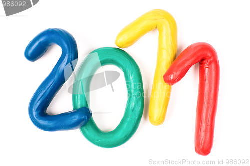 Image of Plasticine 2011 new year