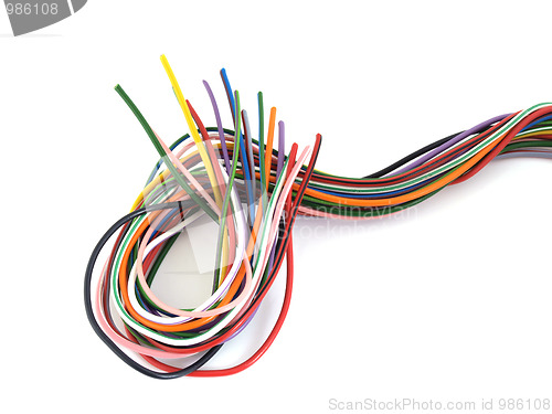 Image of Multicoloured wire