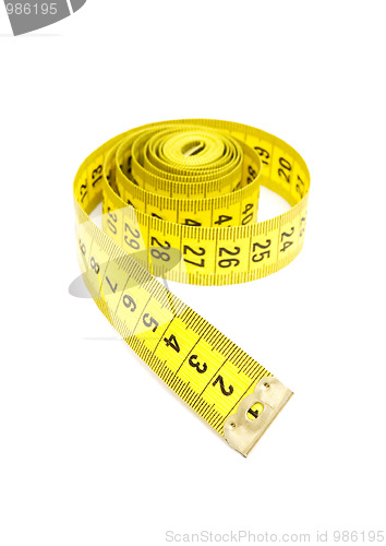 Image of Yellow measuring tape