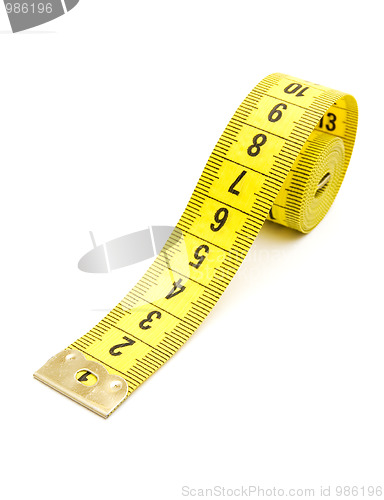 Image of Yellow measuring tape