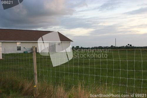 Image of House on Field