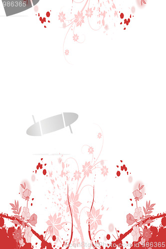 Image of Abstract floral background 