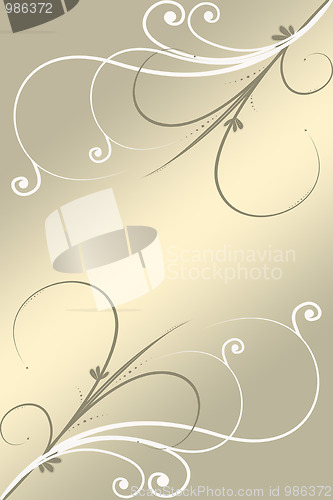 Image of Beautiful abstract floral background 
