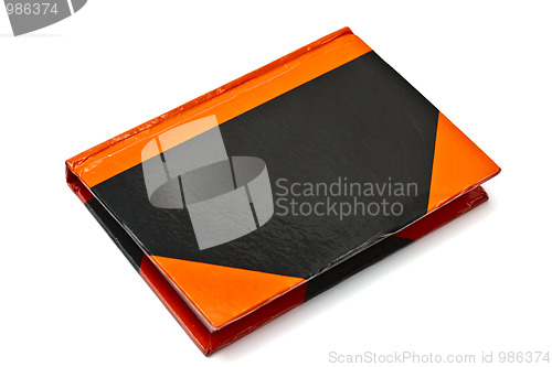 Image of Small notebook isolated on white
