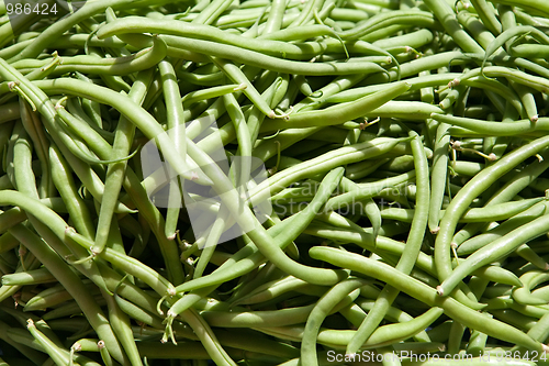 Image of green haricots