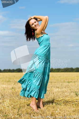 Image of Pretty young woman