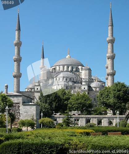 Image of The Blue Mosque, Istanbul, Turkey