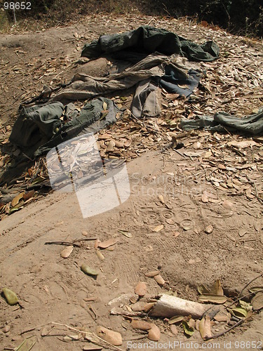Image of Body parts of Khmer Rouge victims emerge from mass graves
