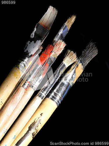 Image of brushes