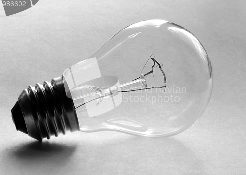 Image of electric light bulb