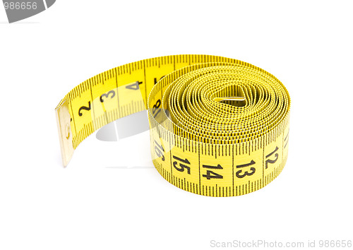 Image of Yellow measuring tape