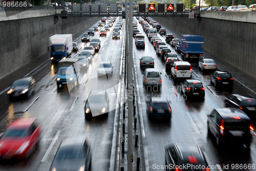 Image of traffic jam