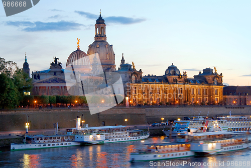 Image of dresden sunset