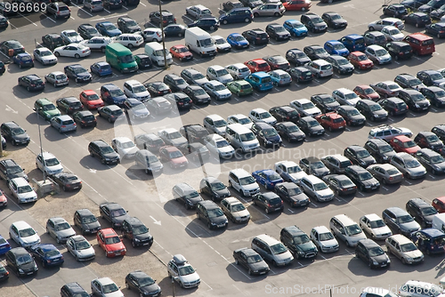 Image of parking lot