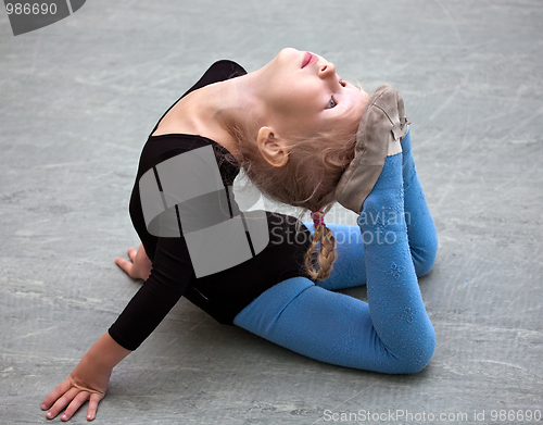 Image of little gymnast