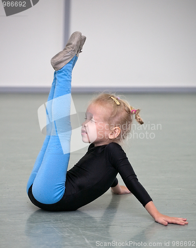 Image of young gymnast