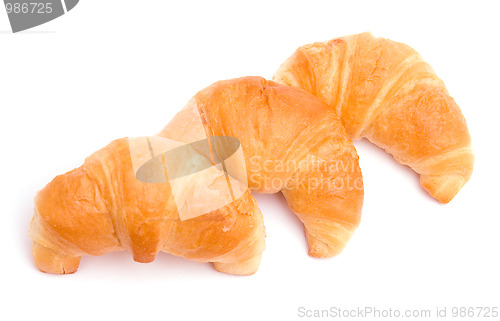 Image of Three croissants