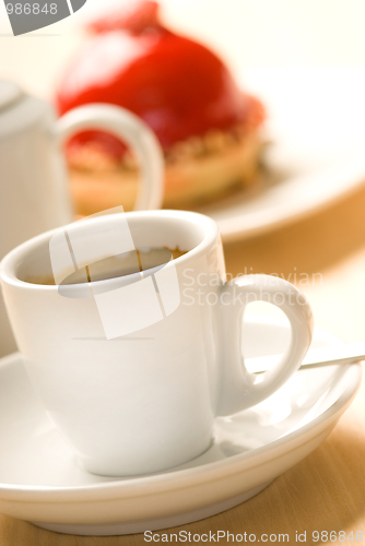 Image of Coffee and dessert