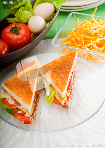 Image of club sandwich