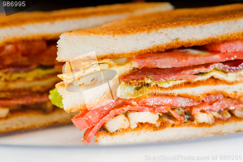 Image of club sandwich